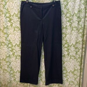 LOFT Wide Leg Women's Trousers - Black